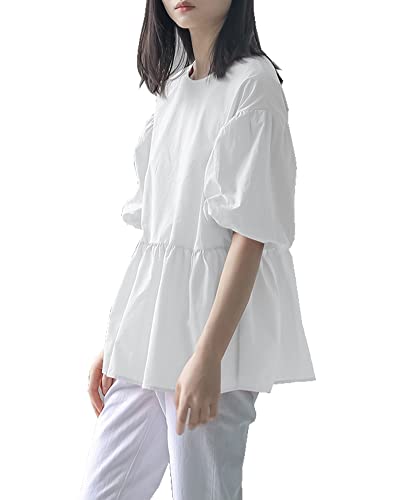 [Orolay] ���f�B�[�X �{�����[���� �R�b�g���u���E�X �������Ƃ����V���G�b�g �t���A�`���j�b�N �M���U�[�J�b�g�\�[ �ܕ��� �r�����J�o�[ ���n �� �ĕ�(�z���C�g)