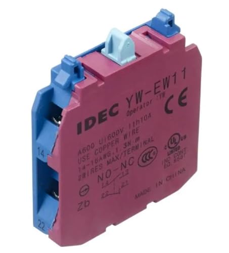 Bloc de contact 1NC + 1NC YW-EW11 pour commutateur électrique