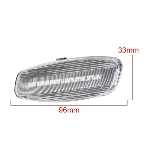 Intermitentes laterales LED dinámicos para Citroën C3 C4 C5 y DS3 5