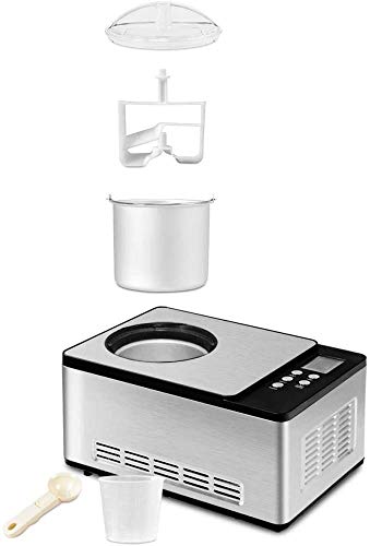 Automatisches Eismaschine, Gelato, Sorbet und Joghurt-Maschine mit abnehmbarer Schüssel, automatische Abkühlung, Timer… – Bild 3