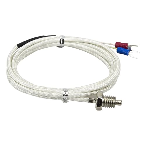 Termopar tipo E M8 sensor de temperatura FTARB01 con cable de 2 metros 3