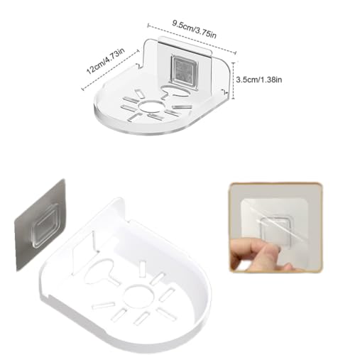 Image of Camera Wall Shelves for Baby Monitors, Clear, 2 Pieces