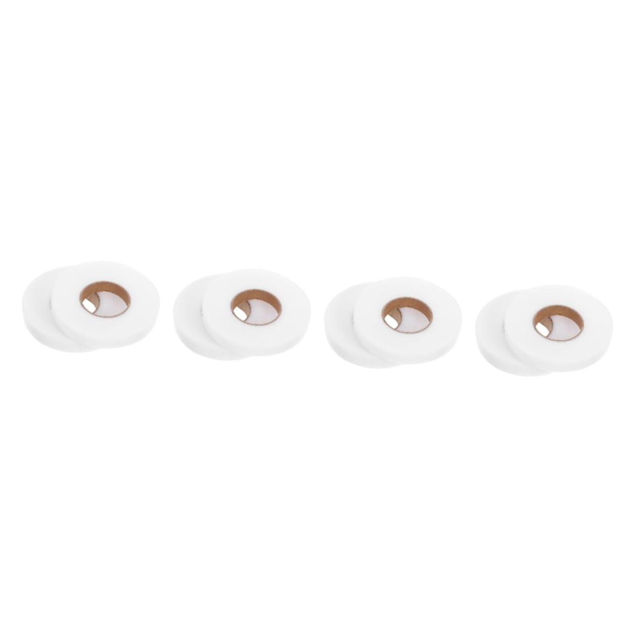 Operitacx 4 Ensembles Entoilage Thermocollant Ruban Adhésif De Couture Ruban Adhésif Double Face Bande Aimantée Adhésive À Rideaux Repasser Sur Du Chiffon 2 Rouleaux * 4