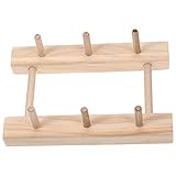 Porte-fils - le matériau en bois naturel peut être peint ou teint pour s'adapter à n'importe quelle décoration de pièce, organisateur de couture pour fournitures de couture
