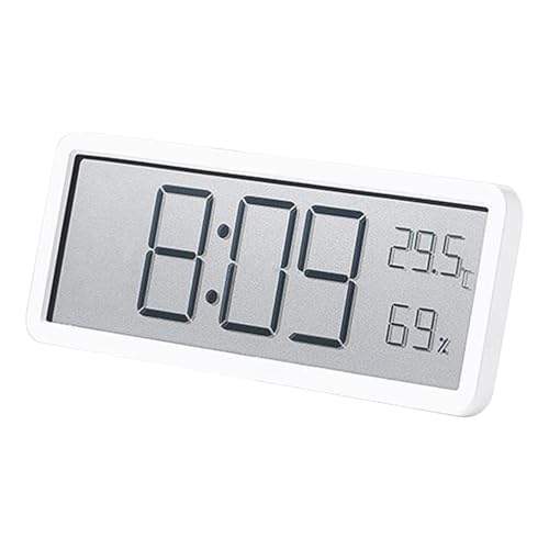 Horloge murale numérique avec date et température automatique DST pour maison