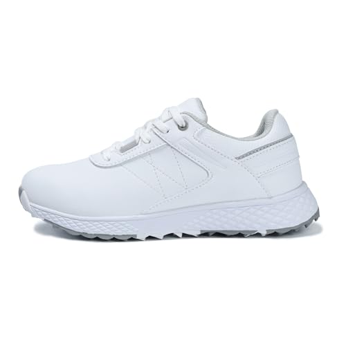 WOLFWAY Men's Spikeless Golf Shoes Waterproof Wears Golf Sport Sneakers Training Walking Shoe2