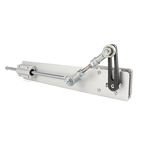 Image of Reciprocating Cycle Linear Actuator Gear Adjustable Telescopic Motor DIY Motor with Speed Controller Stroke 3-15CM (DC 24V, 120RPM)