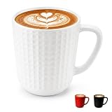 Large Coffee Mug, 20 oz White Coffee Mugs, Ceramic Coffee Cup with Handle