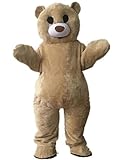 Full Body Mascot Dancing Studio Bear Costume Adult Fancy Dress Stage Wear Costumes Animal Character Cosplay (M (5'2''-5'6''))