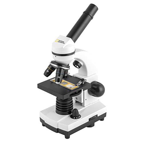 Image of National Geographic 40x-1600x Microscope with USB Eyepiece and Smartphone Adapter