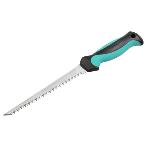 wolfcraft 4033000 - Scie à main - Pour plaques de plâtre - Coupe facile et rapide