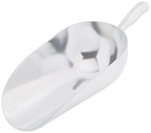 Winco AS-85 Aluminum Utility Scoop, 85-Ounce, Medium