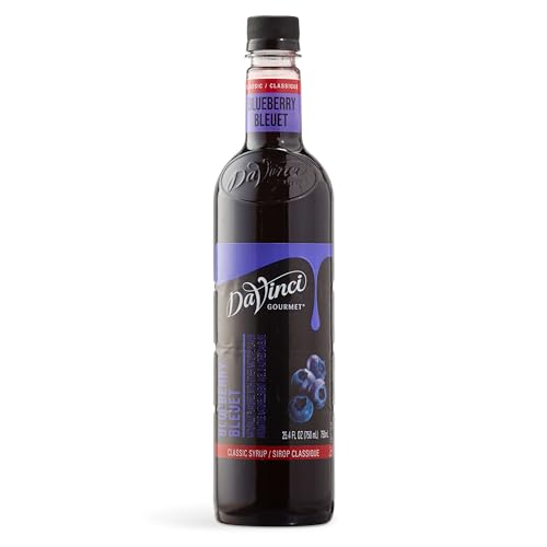 Image of DaVinci Gourmet Classic Syrup, Fruit Variety Pack - Blueberry, Pineapple, Cherry, Coconut (Pack of 4)