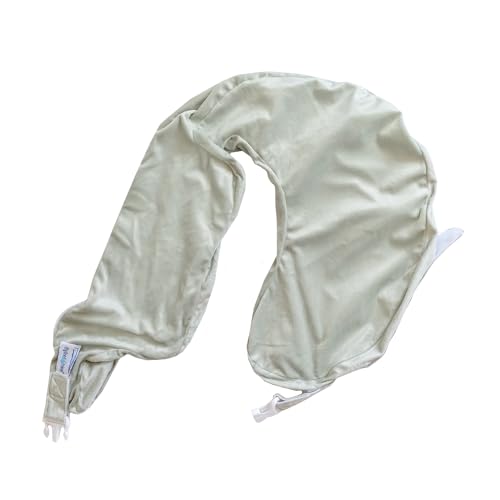 Image of My Brest Friend Super Deluxe Nursing Pillow Cover - Slipcovers for Baby - Adjustable Fit, Easy Care, Durable - Nursing Pillow Not Included (Platinum)