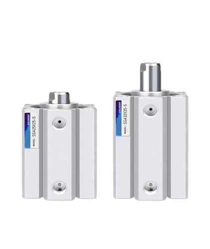 Vérin simple effet mince SSA40 pour automatisation de lignes de tri