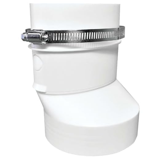 National Brand Alternative Dundas Jafine Round to Oval Plastic Dryer Duct Connector - 1 Each
