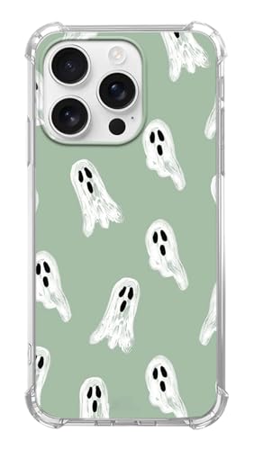 Coque fantôme effrayante iPhone 13 Pro Max antichoc en silicone TPU anti-rayures