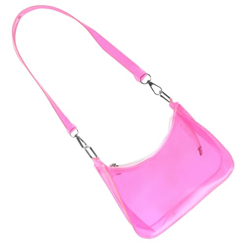 Sacoche bandoulière femme Homoyoyo en PVC transparent pour maquillage