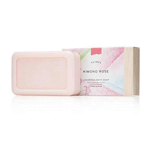 Thymes Bath Soap - 6 Oz - Kimono Rose