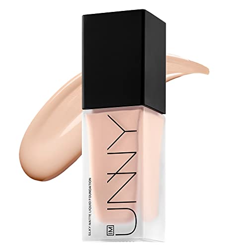 IM UNNY Silky Matte Liquid Foundation| 32g, 4 colors | Skin Fitting, Natural Cover, Korean Matte Foundation (Ultra Matte)