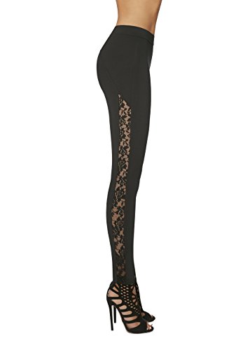 Bas Bleu Legging Sexy/Doux avec Dentelle Haute Qualité Taille M Cover
