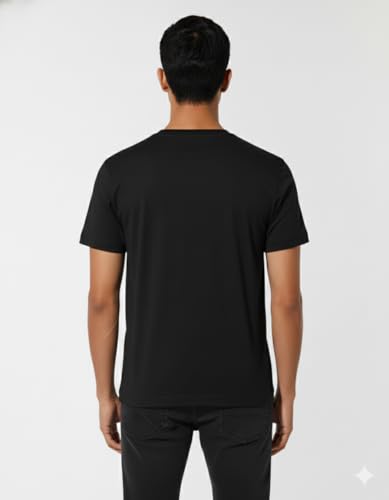 Image of Everbasics Supima Cotton Men's Crew Neck Classic T-Shirt, Regular Fit, Premium Soft Cotton Tee(100% Supima Cotton)