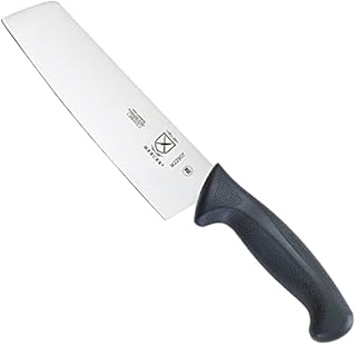 Mercer Culinary M22907 Millennia Nakiri Knife, 7-Inch, Black
