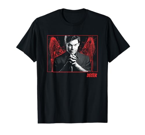 Dexter Blood Splatter Wings TV Show T-Shirt
