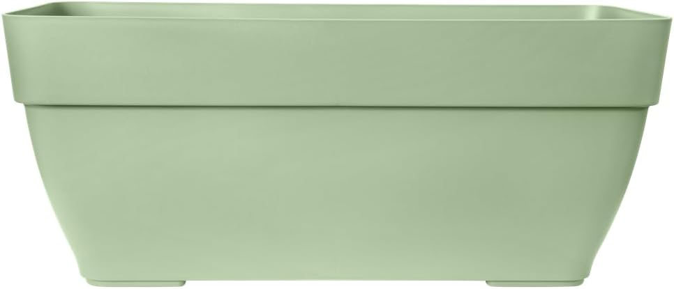 elho Vibia Campana Trough 80 Outdoor Planter Diameter 76.5 x Height 33.3 cm Green/Pistachio Green
