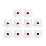 VILLCASE Spray Paint Nozzles for Aerosol Cans 10 Pcs Waterproof Touch-Up Button Set for Graffiti and Creative Painting Projects - Image 1
