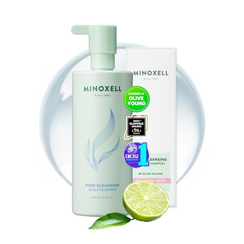 Korean Oil Control Shampoo for Oily Hair & Volume, 16.23 fl oz