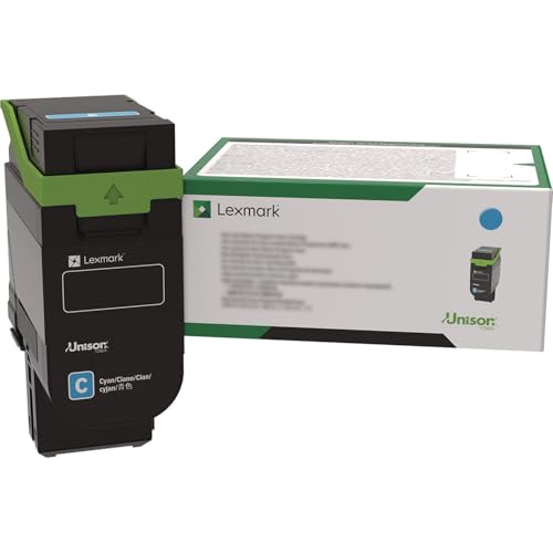 Cartouche toner cyan Lexmark haut rendement pour éviter les pannes d'encre