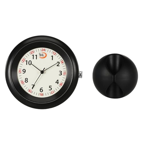 JewelryWe Stethoscope Clip Nurse Watch - Luminous Analog Easy Read Dial Quartz Fob Watch for Medical Professionals Students Doctors Healthcare Work for Fathers Day
