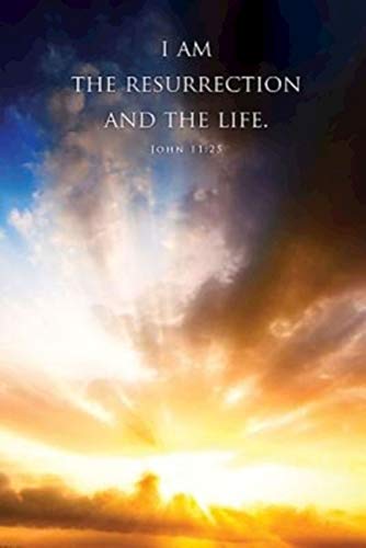 I Am the Resurrection Funeral Bulletin (Pkg of 50)