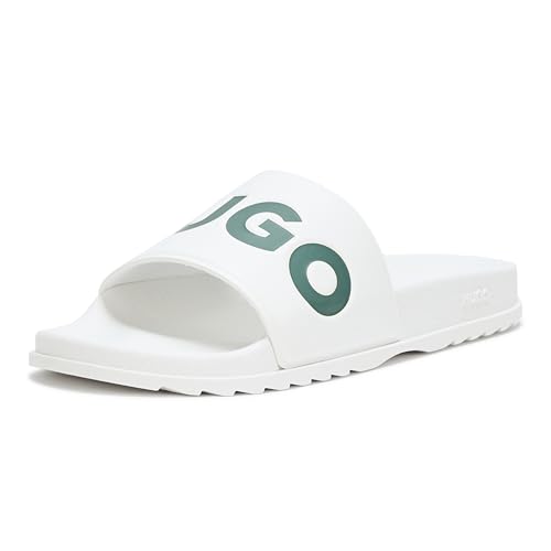 Image of HUGO mens Big Logo Slide Sandals
