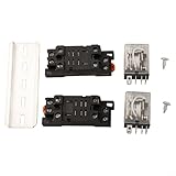 Installation facile avec rail DIN : ce relais d'alimentation est compatible avec les rails DIN standard de 35 mm ; un rail DIN de 100 mm est inclus pour une installation simple dans divers environnements.