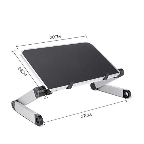 Base portátil ajustable para laptop de aleación de aluminio miniatura 2