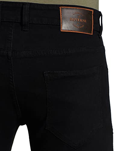Image of Diverse Men Denim Shorts