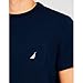 Nautica Men's Big & Tall Solid Crew Neck Short-Sleeve Pocket T-Shirt, Navy, 4X Big