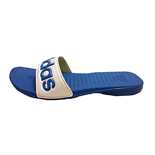 adidas - Zuecos de Material Sintético para Mujer Azul Blau, Weiß, Color Azul, Talla 37 1/3 EU