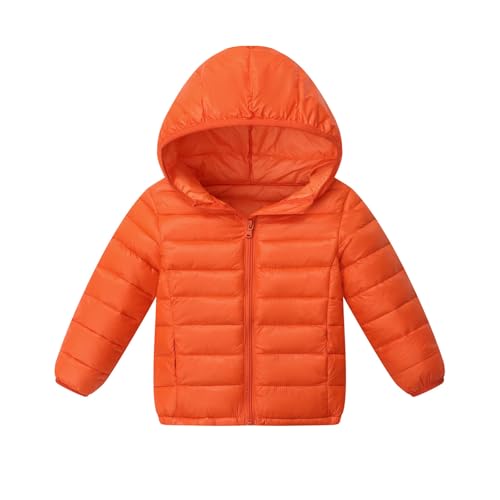 Kids Warm Winter Coat Girls Boys Puffer Jacket Zip Up Down Jackets Casual Long Sleeve Outdoor Outerwear 3-12 Years