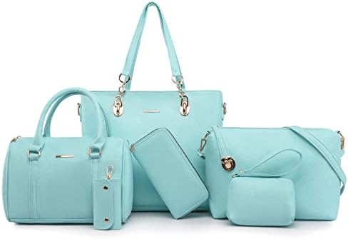 2E-youth Designer Purses and Handbags for Women Satchel Shoulder Bag Tote Top Handle Bag
