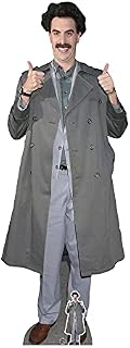 STAR CUTOUTS CS839 Sacha Baron Cohen Borat Lifesize Cardboard Cutout Free Mini Perfect for Birthdays, Gifts, Parties & Fans, Multicolor, Regular