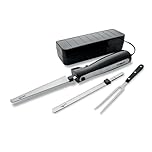 Tower Electric Knife with One Touch Operation, Ergonomic Design and Storage Case, 120W, Black, 1 Pack, T19028