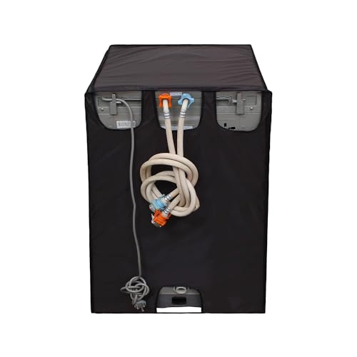 Image of Star Weaves Washing Machine Cover Top Load 6 kg, 6.5 kg, 7kg & 7.5 kg - Waterproof & Dust-Proof Fully Automatic Washing Machine Cover (Coffee), Polyester - FABIMCF