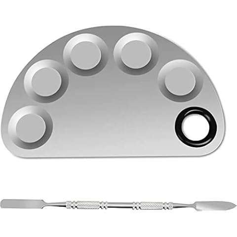 YIAGUN Stainless Steel Makeup Mixing Palette Cover