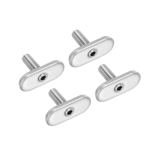 ZONADAH 8 Set M6 Kayak Track Screws and Nuts Replacement Kit Kayak Screws Rail Track Nuts for Kayaks Rail Gear Mounting Replacement Kayak Canoe Boat Accessories - Image 3