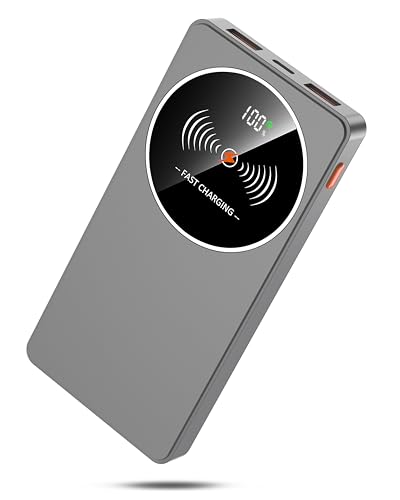 Power Bank 10000mAh, Bateria Externa Carga Rapida 22.5W, 3A Bateria Portatil 3 Puertos USB C Input & Output Cargador Portatil Movil Powerbank para iPhone 16 15 14 13 12 11, Samsung, Xiaomi, Android