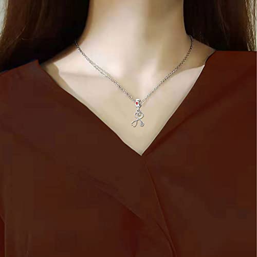 KunBead Women Nurses Day Stethoscope Pendant Dangle Bead Charms Compatible with Pandora Bracelets4