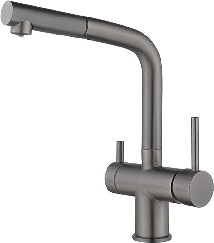 Mitigeur de cuisine 3 voies avec filtre eau et douchette